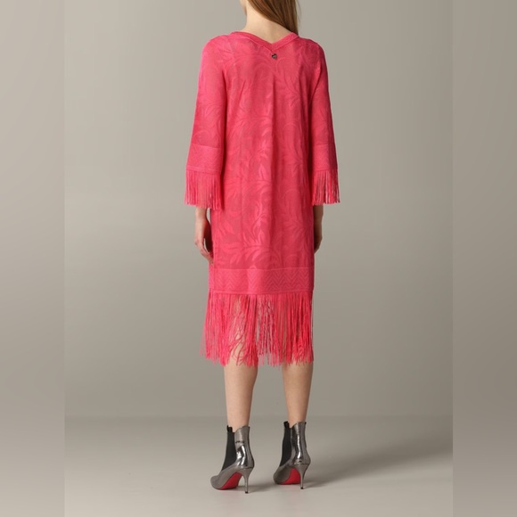 TWINSET Twin-set dress with fringes New - Picture 2 of 2